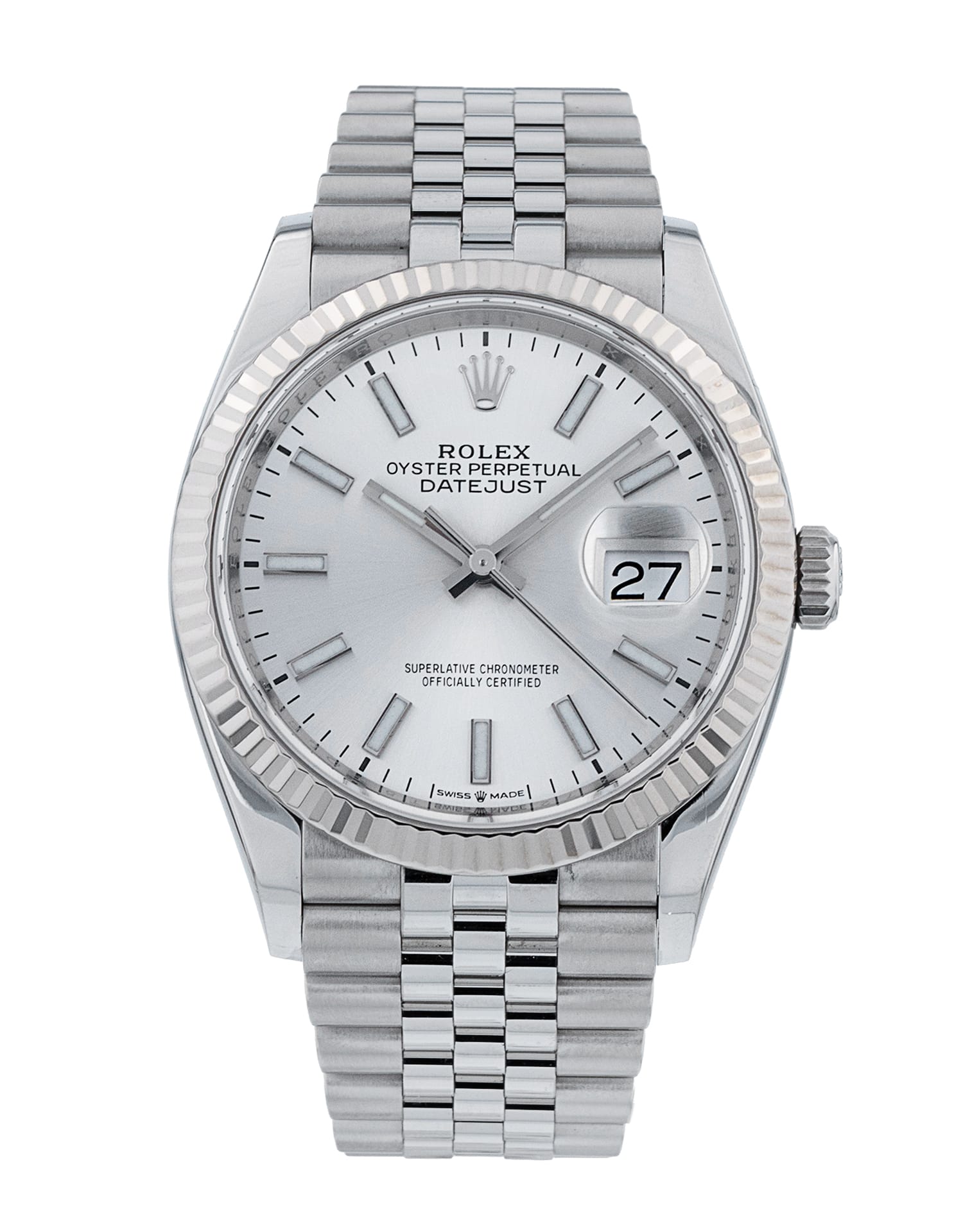 Rolex Datejust 28mm Stainless Steel Ref 279160 Jubilee – Green Dial